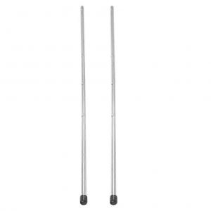 2pcs Op&eacute;ration Pole Table Football Supply Machine De Football Poteau Table De Football Op&eacute;ration Tige Tige En M&eacute;tal - Neuf