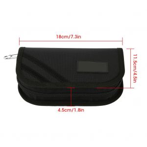 Sac De Rangement Pour Leurres De Peche, Durable Et Resistant A L'eau (Noir) - Neuf