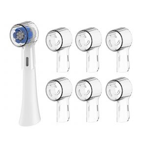 Couvercle Anti-Poussière Pour Tête De Brosse À Dents Oral-B, 6 Pièces, Transparent - Neuf