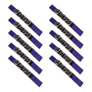 Violet 10Pcs Orff Handbell,Clochette de d&eacute;veloppement &agrave; multiples facettes - Neuf