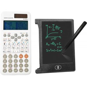 Calculatrice Scientifique D'Ingénierie À Énergie Solaire Compatible Avec Fc-991Es Plus 2Ème Édition Avec Tablette D'Écriture Lcd Effaçable De 4,4"", Calculatrice Portable Professionnelle Pour[Z1496] - Neuf