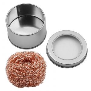 Fer &Agrave; Souder Nettoyeur Bout De Soudure De La Pointe De Nettoyage Du Fil Souple Enroul&eacute;e De Fils De M&eacute;tal Nettoyant Pour Acier Inoxydable Accessoires Pour Fer &Agrave; Souder - Neuf