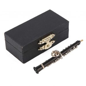 Hautbois Shape Design Mini Pin Broche Instrument De Musique Artisanat V&ecirc;tements D&eacute;coration Cadeau - Neuf