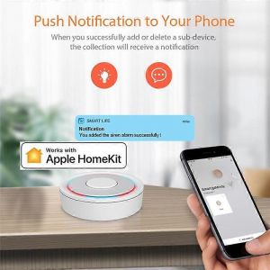 Pour Tuya Zigbee Gateway Hub Smart Life APP pour Alexa Home Voice Control WiFi Wireless Bridge - Neuf