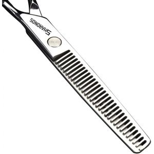 Tondeuse &Agrave; Cheveux,Tondeuse &Agrave; Cheveux Professionnelle/Ensemble De Ciseaux,En Acier Inoxydable Japonais,Sp&eacute;cial (Ciseaux Dentaires 6 Pouces-B) - Neuf