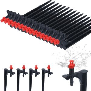 Jardin, Système d'Irrigation, 20 Pcs/Sac d'Irrigation Goutte-Sol Insérer des Fruits de l'Arbre d'Irrigation goutte à Goutte Émetteurs pour le Jardinage(360 Degrés avec Piston) - Neuf