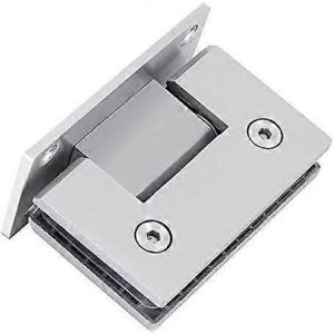 Nouveau,Adapté Charnières À Clip Pour Porte En Verre 90 Clip Mural Sans Cadre Avec Raccords À Vis - Neuf