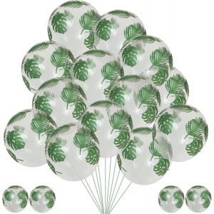ChicSlick-Ballons Fête Tropicaux, 24 Pièces Décoration Ballon Hawaïenne, Palmier Ballon Decoration, Pour Tropicaux Fête Hawaïenne Plage Anniversaire[X2777] - Neuf