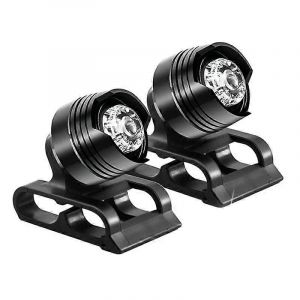 Phares pour croc,2pcs lumi&egrave;res lampes de poche pour chaussures,accessoires de phares de chaussures imperm&eacute;ables pour ni - Neuf