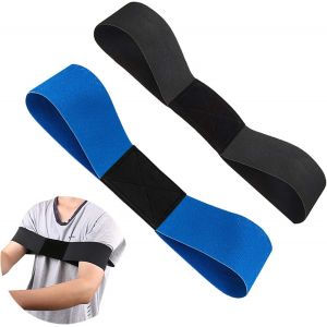 2pcs Brassards D'Entra&icirc;nement Au Swing De Golf - Aqsacokiya - Pour Tous Les Golfeurs - Am&eacute;liorer Leur Posture De Swing - Neuf