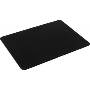 KALANKA-Tapis de Souris M 32 x 27 cm, Petit Mouse Pad, Motif Noir, Tapis de Souris en Tissu, antid&eacute;rapant, Silencieux, Le Jeu vid&eacute;o, Bureau, Home Office, Lavable, Enroulable, Cousu - Neuf