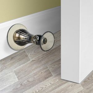 Butées de porte, butées de porte pour plinthes, sans perçage, auto-adhésif à fixer au mur, butée de porte en caoutchouc pour enfants, protection en silicone à coller sur butée de porte - Neuf
