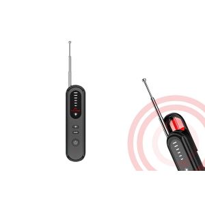 D&eacute;tecteur portable de cam&eacute;ras cach&eacute;es et de traceurs GPS avec sensibilit&eacute; r&eacute;glable et modes de d&eacute;tection multiples - Neuf