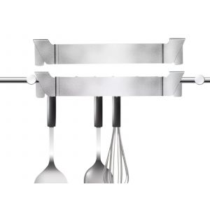 Supports en acier inoxydable pour ustensiles de barbecue - Lot de 2 - Neuf