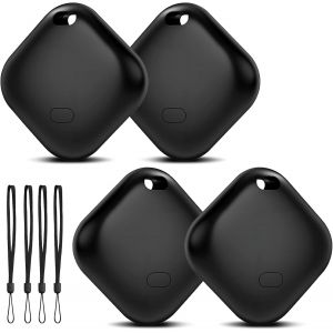 VornixorSarlshop-Android Smart Tag Traceur Tag, Android Traceur Tag Traceur Localisateur D&iquest;Objets Bluetooth Fonctionne avec l&iquest;app Google Localiser pour Bagages/Sacs/Cl&eacute;s/Portefeuilles/V&eacute;los (4PCS) - Neuf