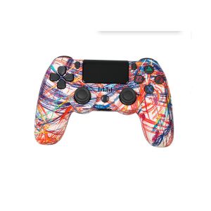 Manette De Jeu Sans Fil Bluetooth Pour Ps4 (Camouflage En Ligne) - Neuf