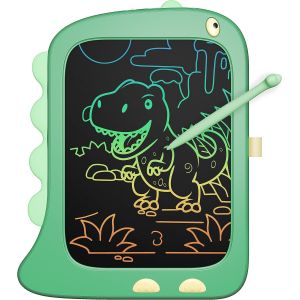Tablette Graphique Pour 2-3 Ans Kids Toy Lcd Tablette Tablette Dessin Magique Dinosaure Jouet Ardoise Pour 2 3 4 5 6 Ans Garçons Filles Cadeaux D'anniversaire (Vert) - Neuf