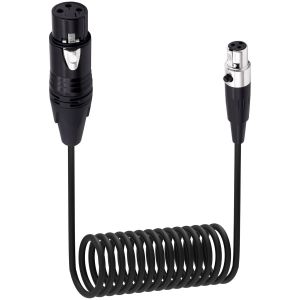 ChenQuanSarl-Mini Câble Audio Xlr Vers Xlr - 3 Broches Femelle Vers Femelle - Câble De Convertisseur Audio Pour Mixeur, Amplificateur, Caméra - 0,65 M - Neuf