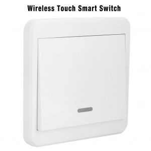 HJLIAN Interrupteur intelligent sans fil compatible avec Alexa et Google Home, AC90-250 V, Royaume-Uni, 1 voie - Neuf