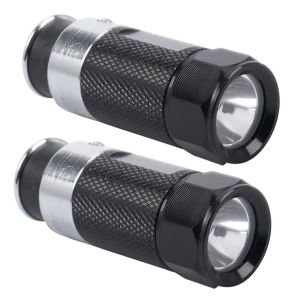 2pcs Mini Led Lampes De Poche Voiture Allume-Cigare Led Lampe De Poche Rechargeable - Neuf