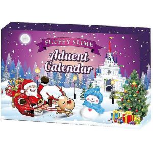 Calendrier de l'Avent de Noël 24 jours, jouets de dessins animés, ornements, compte à rebours - Neuf