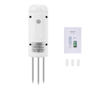 Tuya zigbee sans fil humidimètre du sol Température Testeur d'humidité Moniteur d'usine IP67 étanche D - Neuf