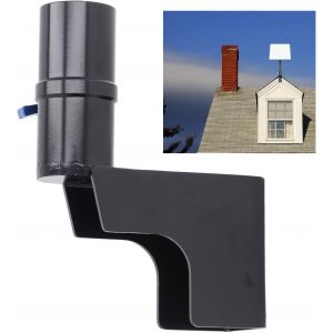 LETNERNY-Support Parabole Accessoires Support Mural Antenne Support Mural Court En Alliage D'Aluminium, Kit De Montage R&eacute;glable En Alliage D'Aluminium - Neuf