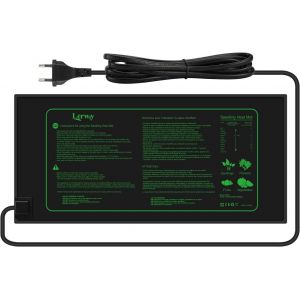 ASFASFq-Tapis Chauffant pour Plantes Imperméable Serre de Germination Accélère la Germination des Graines, Coussin de Chauffrage pour Reptile et Amphibien, 21/30 Watts, 52 × 25 cm (1 Pièce - 21W) - Neuf