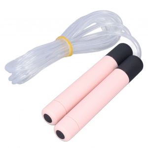 Hjlian Corde A Sauter Lumineuse A Led Pour L'entrainement Physique, La Perte De Poids Et Le Fitness, Rose - Neuf