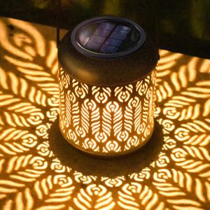 Asfasfq-Lanterne Solaire Extérieure 2 Pièces Solaire Exterieur Lampe Led Lanterne Solaire Jardin Decorative Étanche Sans Fil Rechargeable Pour Jardin Patio Balcon - Neuf
