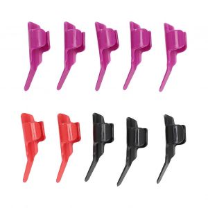 10pcs Couture Doigt Pousseur De Fil Contr&ocirc;leur Color&eacute; Protecteur De Doigt Poin&ccedil;on Et Tissu Pousseur Couture Tissu Outil De Repassage - Neuf