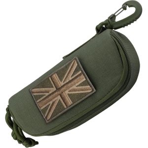 Tactical Molle Glasses Pouch, Tactical Eyeglasses Hard Case Shockproof Sunglasses Carrying Case Protective Box - Neuf