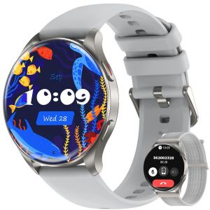 Blackview X20 Sport Smartwatch 1.43 '&eacute;cran Hd Bluetooth Appel Montre Surveillance De La Sant&eacute; Fitness Suivi Montres Pour Hommes Femmes - Neuf