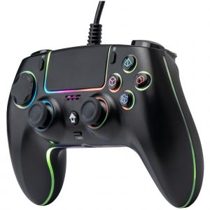 Qubick COP50015 accessoire de jeux vid&eacute;o Noir Manette de jeu Analogique/Num&eacute;rique PC, PS5 - Neuf