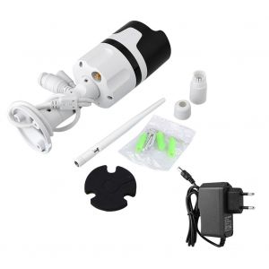 Systeme de camera de securite ESCAM, videosurveillance 720P, Wifi, avec vision nocturne (prise UE) - Neuf
