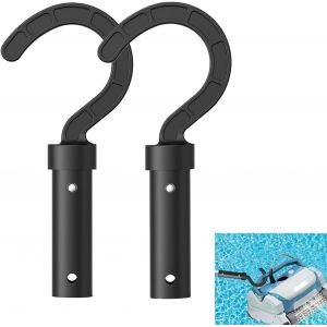 2PCS Crochet Robot Piscine,Crochet Accessoire pour Robot de Piscine,Crochets pour Poteaux,Crochets pour Tous Les Robots Aspirateurs De Piscine - Neuf