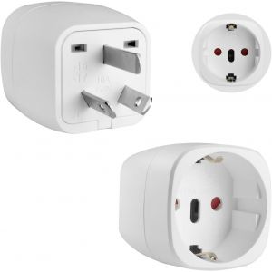 2 Pi&egrave;ces Adaptateur Prise Australie, Adaptateur Australie, Adaptateur Voyage, Adaptateur Prise Nouvelle Zelande, Adaptateur Prise Australienne,Adaptateur Type I - Neuf