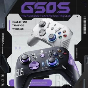 Thunderobot-Manette De Jeu Sans Fil G50s, Joystick À Effet Hall, Déclencheur, Manette De Jeu, 1000hz, Fréquence Per Ing, Commutateur Pc, Android, Ios Black - Neuf
