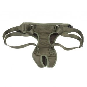 Hjlian Harnais De Levage Reglable Pour Chien, Sangle De Soutien Pour Pattes Arrieres, Pour Chien Age, Handicape, Blesse, Vert Militaire, Taille M - Neuf