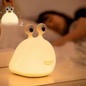 Night Light Lampsilicone Dont Bug Slug Light Pour Enfants, Bug Slug Snail Light For Kid Usb Rechargeable Cute Animal Lamps Timer Setting Safe Bedsidelamp - Neuf