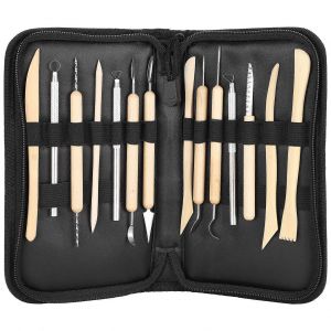 Ensemble De 14 Outils De Sculpture,Couteau De Coupe,Artisanat D'argile,Modelage,Sculpture - Neuf