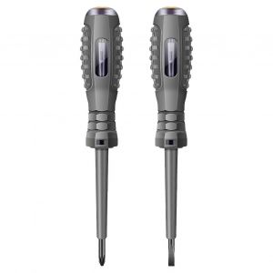 ANENG B04 2Pcs Tension Électrique Testeur Stylo Fente Tournevis Phillips Pointe De Stylo Magnétique Isolé Électricien Test Pen - Neuf