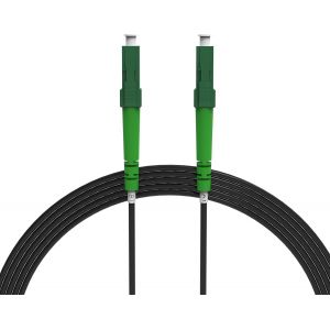 Câble patch à fibre optique blindé LC/APC vers LC/APC (10 m)|Simplex Singlemode FTTH Câble fibre optique LC/LC - Neuf