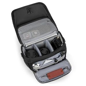 Sac de rangement pour appareil photo reflex Appareil photo &agrave; bandouli&egrave;re Sac de rangement Messenger Stand-Alone Poids l&eacute;ger &eacute;tanche Ba - Neuf