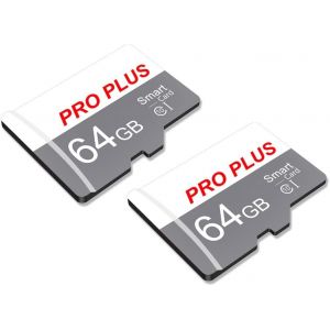 Lot de 2 Carte M&iquest;&iquest;moire 16 Go avec Adaptateur, Carte M&iquest;&iquest;moire TF Haute Vitesse, UHS-I, A1, C10, Carte TF pour Tablette/T&iquest;&iquest;l&iquest;&iquest;phone/Appareil Photo/Autoradio/Enregistreur de Conduite (TF183 16 Go) - Neuf