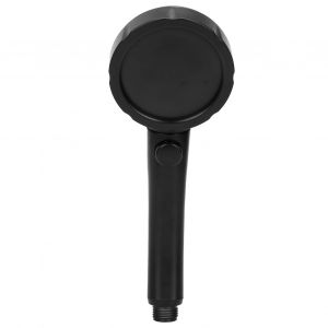 HJLIAN Pommeau de douche domestique en ABS, filetage G1/2, buse de douche de bain reglable a main, noir - Neuf