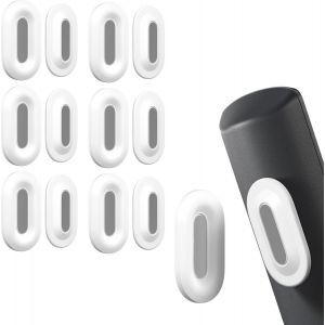 2025 Support De TÉLÉCommande MagnÉTique AmÉLiorÉ, Support De TÉLÉCommande Auto-AdhÉSif À Double Aimant, Sans Perçage, Universel Pour TÉLÉCommande TV/Climatiseur/Ventilateur (Lot de 6, Blanc) - Neuf