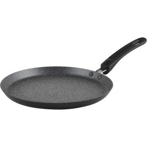 Subzonal-Po&ecirc;le &Agrave; Cr&ecirc;pes En Marbre M&eacute;tallis&eacute; - 25 Cm, Po&ecirc;le Plate Antiadh&eacute;sive De 25 Cm, Compatible Avec Les Plaques &Agrave; Induction, Poign&eacute;e Souple, Aluminium Forg&eacute; Durable, Nettoyage Facile - Neuf