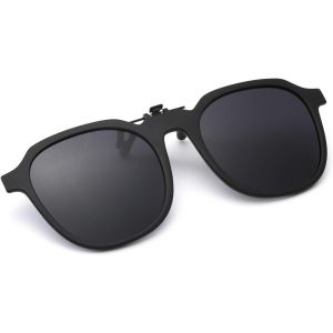 Lunettes De Soleil Polaris&eacute;es Pour Femme Homme Clip Solaire Pour Lunettes De Vue Lunettes De Soleil Polaris&eacute;es &Agrave; Clipser Anti Reflet, 52mm - Neuf