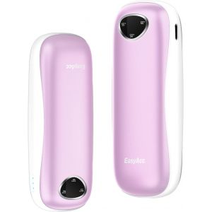 Jgd-Chauffe Main Rechargeable 5000mahx2, Chaufferette Main &Eacute;lectrique, 16 Heures|55&iquest; De Chaleur Maximum| R&eacute;utilisable Chargeur Portable Usb Pour Raynauds, Golf, Hiver-Ot95 - Neuf